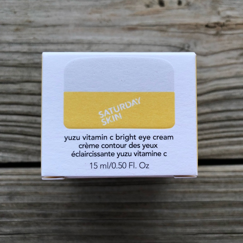 SATURDAY SKIN Yuza Vitamin C Bright Eye Cream